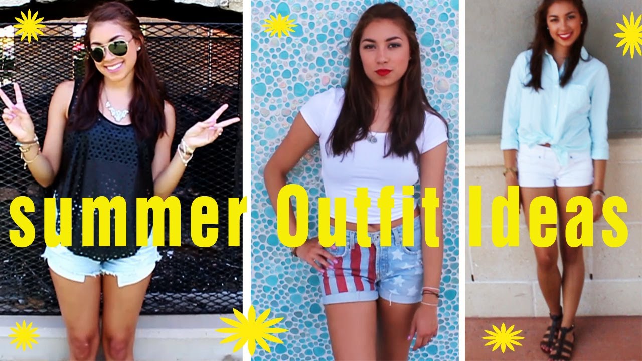 Summer Outfit Ideas ☼ - YouTube
