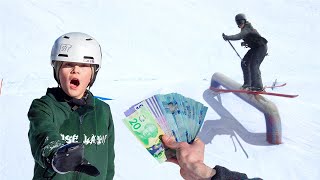 I Gave Money To Skiers For Tricks