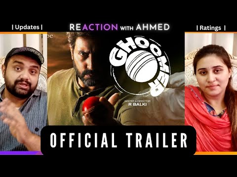 Reaction On | Ghoomer | घूमर | Official Trailer | Shabana, Abhishek, Saiyami, Angad | R Balki