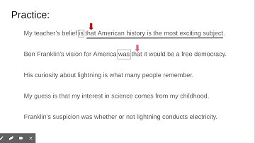 Grammar 8.7 Noun Clauses as Subject Complements - Google Slides