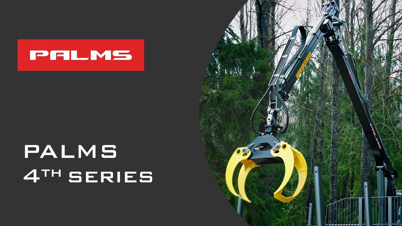 PALMS 4th Series Forestry Cranes