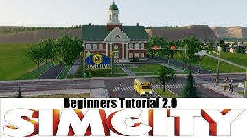 Simcity 5 - Beginner tutorial 1/2 - How to start your first city! : Sim City 5 - 2013