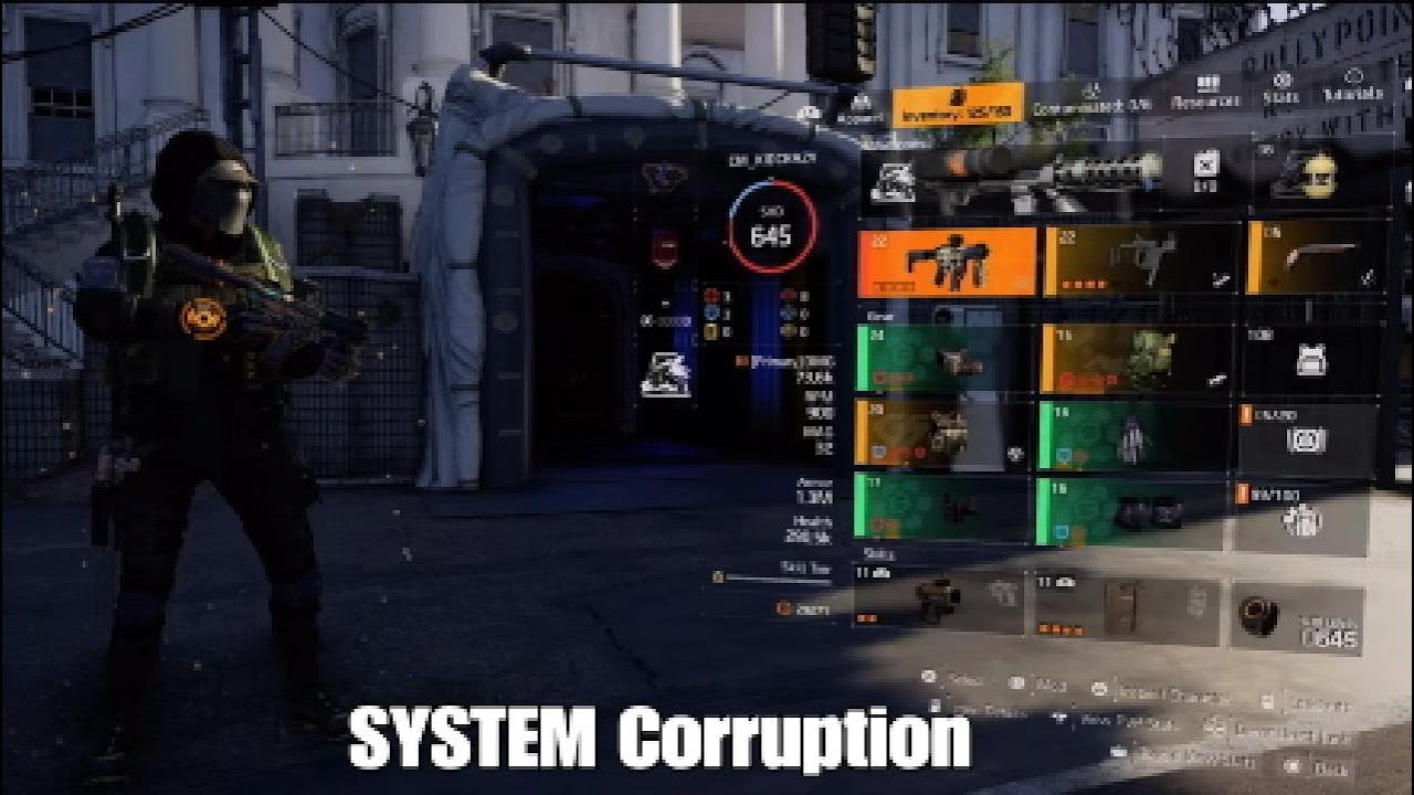 [DIVISION 2]SYSTEM CORRUPTION BUILD YouTube