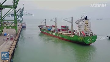 Sleepy fishing village in SE China becomes busy container port