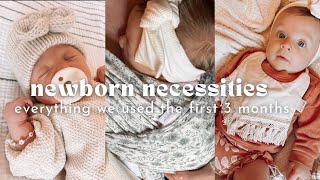 complete list of newborn essentials we used everyday MOM OF 5