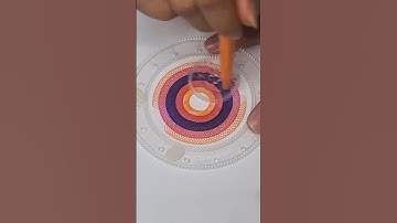 Vibrant Spirograph Designs | Relaxing ASMR for Stress Relief #satisfying #asmr