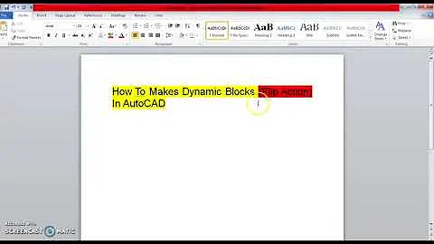 How To Make Dynamic Blocks (Flip Action) In AutoCAD