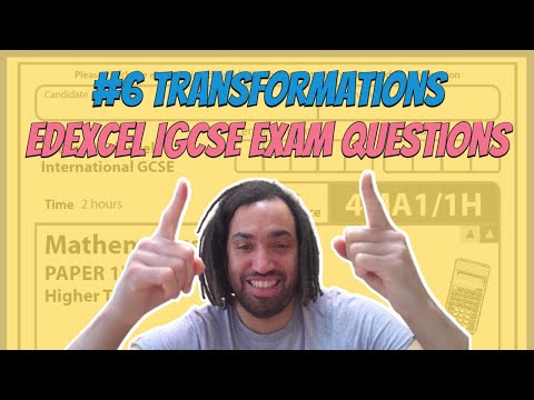 #6 Transformations - Edexcel IGCSE Exam Questions