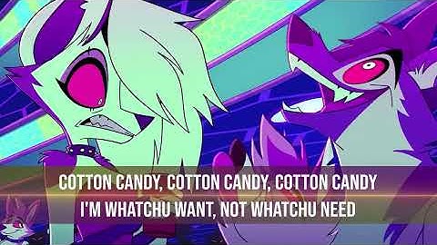 Thumbnail of Cotton Candy Lyrics (From "Helluva Boss")  Rochelle Diamante