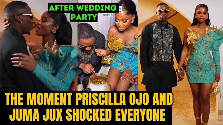 The Moment Priscilla Ojo and Juma Jux Shocked Everyone After Their Wedding - See Video