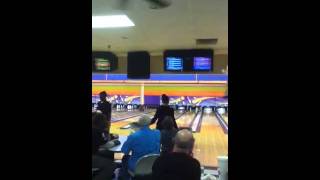 My grandma bowling