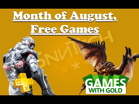 Games with gold, & PS plus games for august 2014
