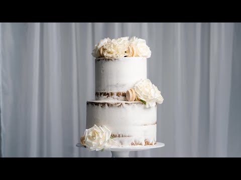 Easy and Elegant Naked Cake- This ones a piece of cake ;) @Rosiesdessertspot