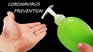 CORONAVIRUS PREVENTION: How to Make Your Own Hand Sanitizer - DIY Homemade