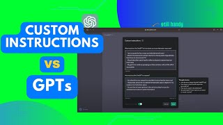 ChatGPT Custom Instructions vs GPTs: Ultimate Comparison
