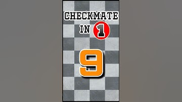 Checkmate in 1   #009 #Chess #Checkmate #MateIn1 #ChessTactics #Shorts #ChessPuzzle #ChessChallenge