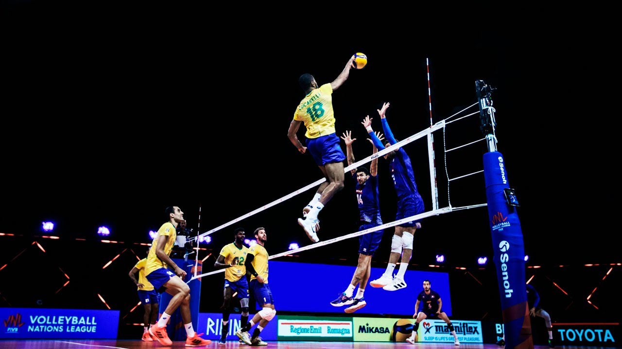 Epic Plays by Men's Team Brazil | VNL Champions of 2021 | HD