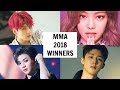 MELON MUSIC AWARDS 2018 WINNERS