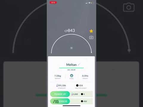 Download Evolving Meltan in to melmetal (Highest CP pokemon)
