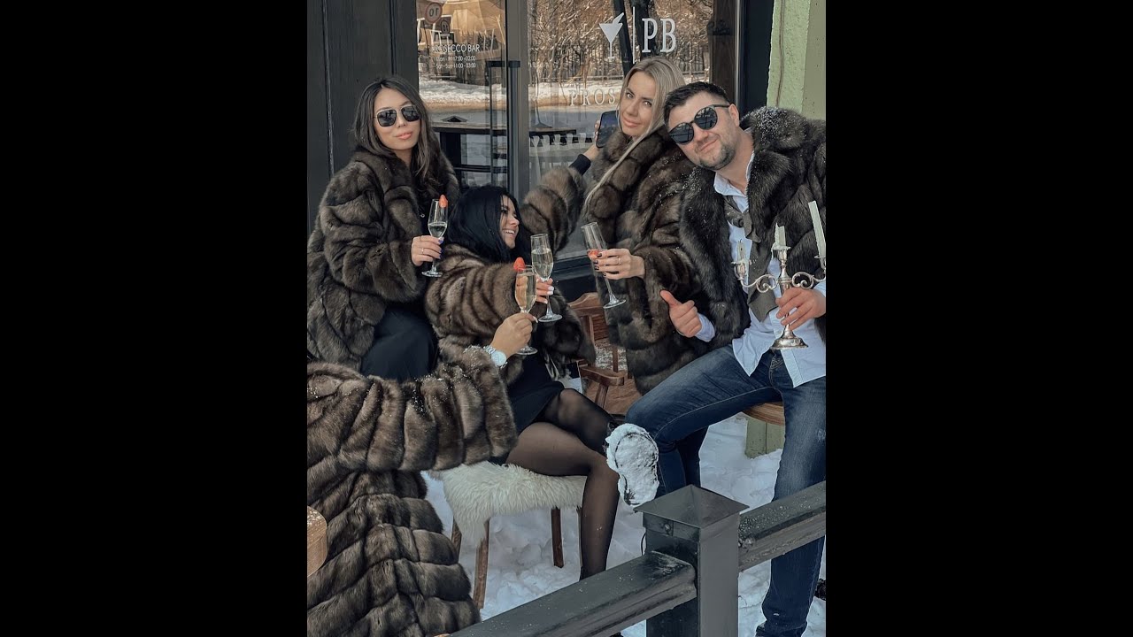 WE FEEL HAPPY WHEN WE WEAR FURS