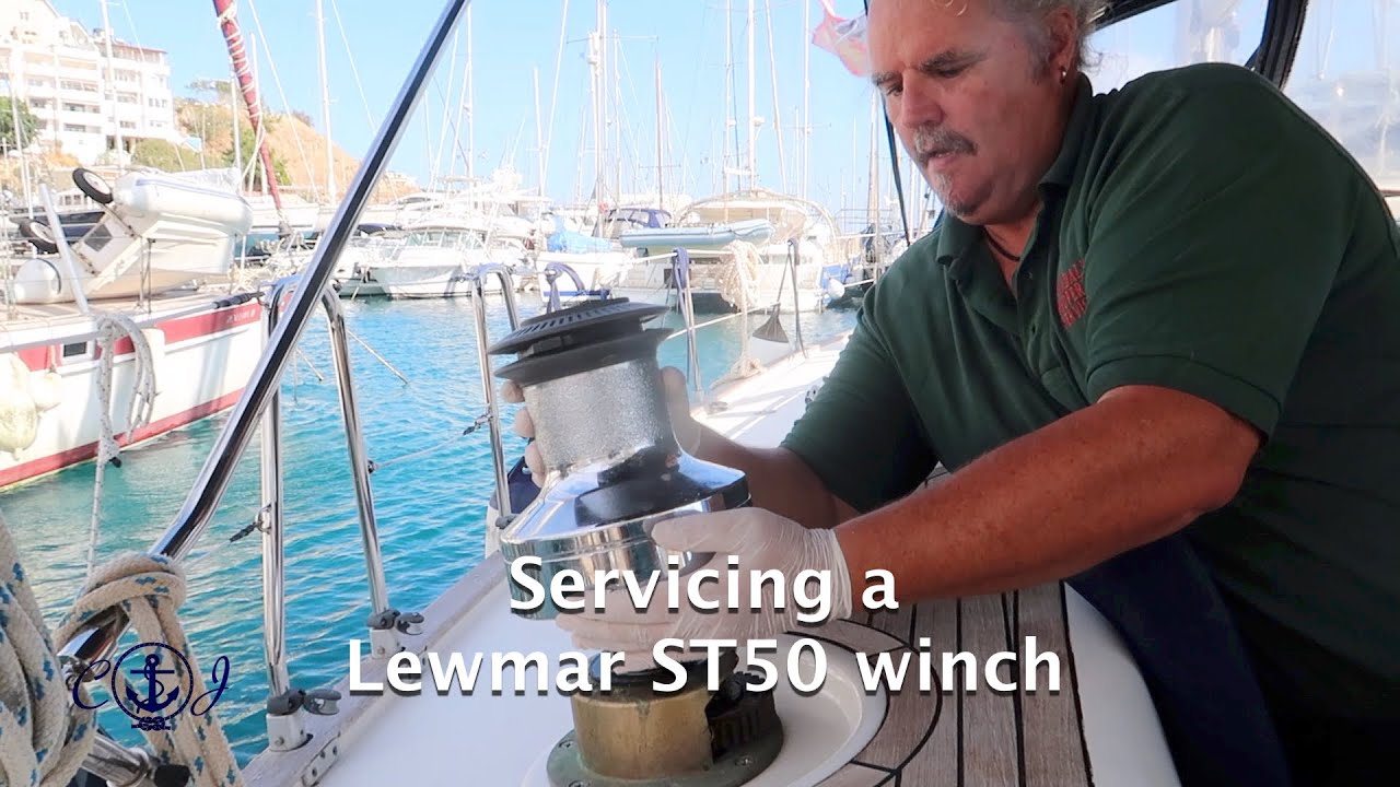 How to service a winch -Lewmar Ocean ST50 or similar