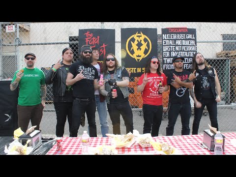 MUNICIPAL WASTE - The Fatal Feast (OFFICIAL MEET & EAT w/ GRILL EM ALL)