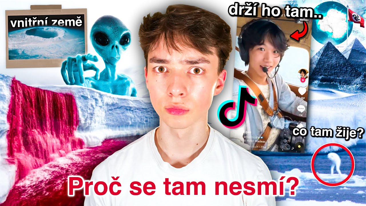 ZÁHADY ANTARKTIDY: Co nám tají? (Atlantida, UFO, Vnitřní Země, Pyramidy, Krvavé vodopády a teorie!)