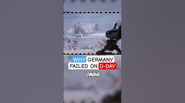 Why Germany Failed On D-Day: Omaha #shorts #history #ww2