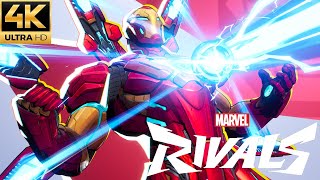 Marvel Rivals Alpha - Iron Man Full Game Gameplay (4K 60FPS)
