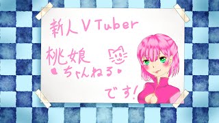 「【新人VTuber】自己紹介！【テスト投稿】」のサムネイル