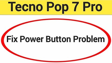 How to fix power button problem Tecno Pop 7 Pro, how to fix auto restart problem
