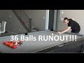 OVERSIZED 8 Ball rack - 36 balls runout!!!