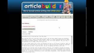 Article Builder Review