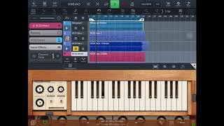 Doctor Who Theme using iVCS3, Audiokit Synth 1, Moog Model D, Cubasis and a Minipops7 screenshot 3