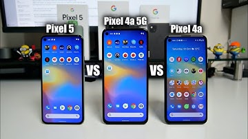 Pixel 5 vs Pixel 4a (5G) vs Pixel 4a - Snelheidstestvergelijking
