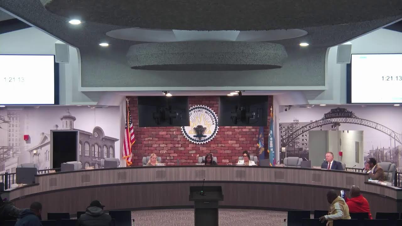 Official Flint City Council Live Stream - 11/25/2024