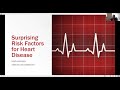 HealthyU webinar series - Surprising risk factors for heart disease