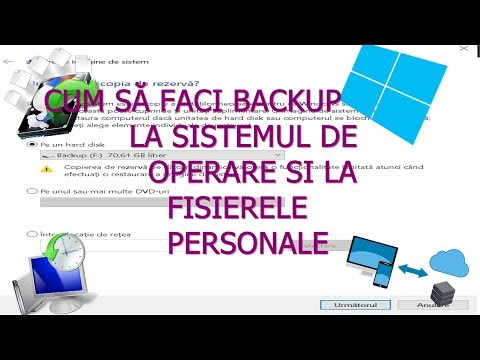 Video: Cum Să Faceți Backup Pentru Hard Disk