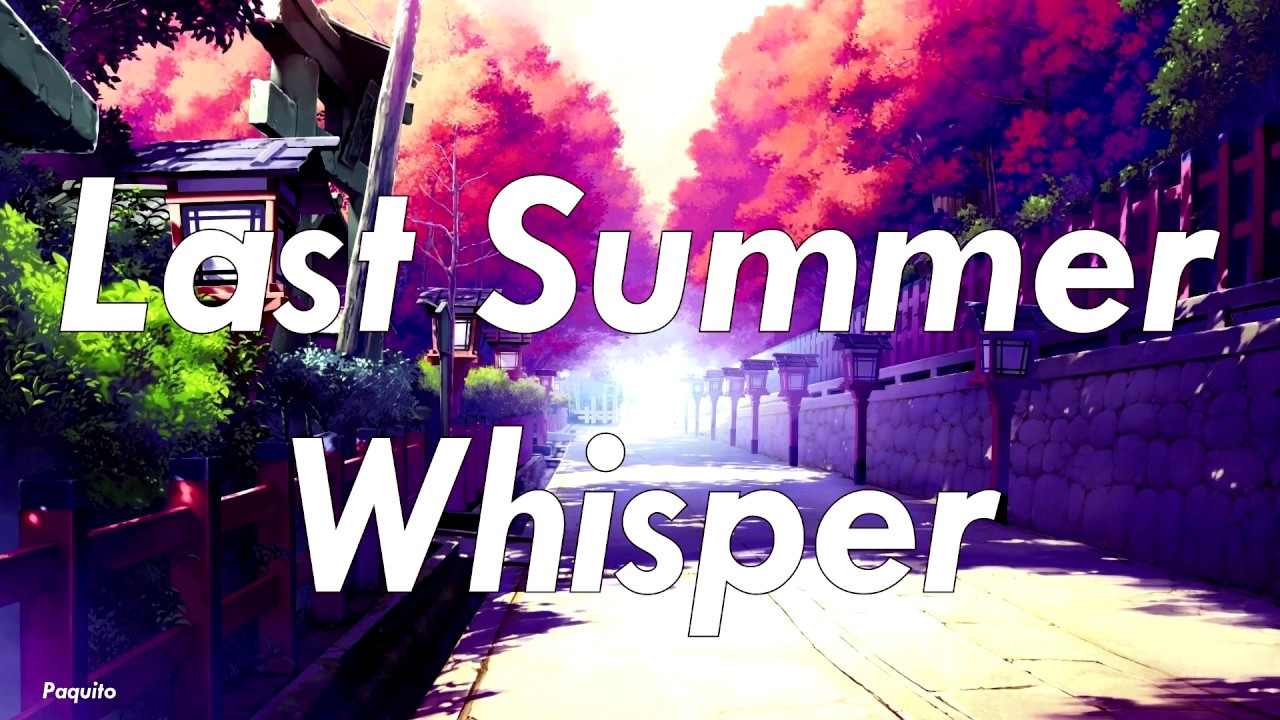 Last Summer Whisper - Anri (romaji lyrics) - YouTube Music.