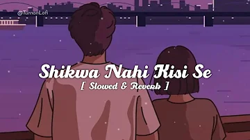 Shikwa Nahin Kisi Se [ Slowed & Reverb ] Kumar Sanu | Naseeb | Govinda | 90s Hindi Song LoFi