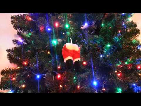 Farting Santa ornament