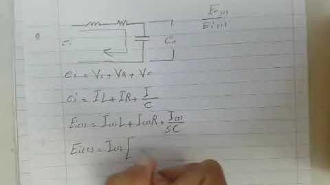 Control Mathematical model of physical system electrical system part2