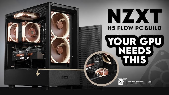 Test boitier NZXT H5 Flow : Airflow et Bow