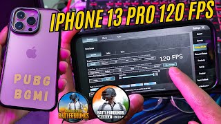 BGMI | PUBG 120 FPS test iPhone 13 Pro