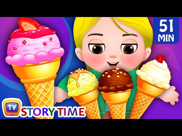 Greedy Little Cussly - Ice Cream and Many Bedtime Stories for Kids in English | ChuChuTV Storytime class=