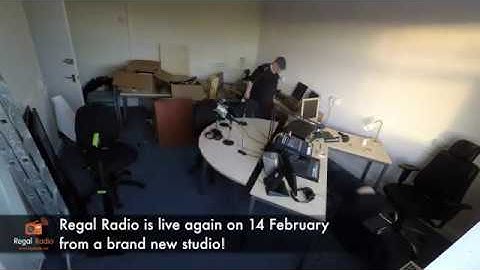 Regal Radio Studio Build Timelapse
