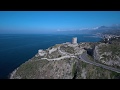 Torre Normanna, san nicola l'arena castello, trabia e il castello. video xiaomi mi drone 4k