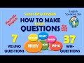 How to ASK QUESTIONS in English     EASY ENGLISH for BEGINNERS          English Speaking 360