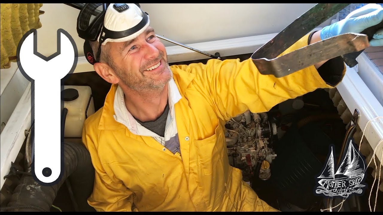 The Dirtiest Boat Job so far! – Bilge Cleaning and Fixing the Bonding Strap on our Amel Super Maramu