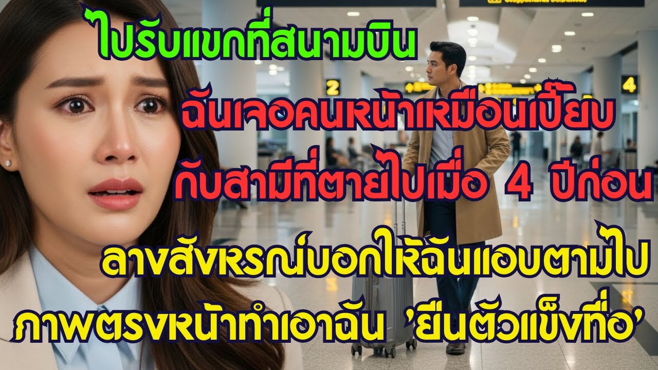 ไปรับแขกที่สนามบิน ฉันเจอคนหน้าเหมือนเปี๊ยบ กับสามีที่ตายไปเมื่อ 4 ปีก่อน...